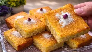 This Coconut Syrup Cake Melts in Your Mouth 😍 | Soft, Fluffy & Delicious