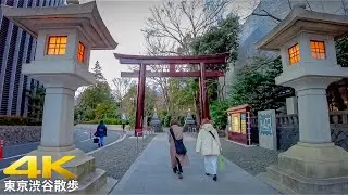 【4K/60fps】Tokyo Japan - Shibuya cat street & Harajuku walking tour