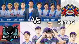 😮🔥IMP KH Vs PRO eSports 🤛Game2/WPML/Best Of 3/Mobile Legends