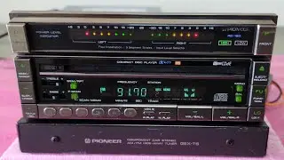 PİONEER DEX-77 GEX-T5 RESİTAL ESKİ SERİ NOSTALJİ VİNTAGE MADE IN TOKYO JAPAN