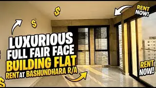 2300 SFT South Face Brand New Semi Furnished Flat Fair Face building Rent at 6th Floor