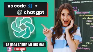 how to use chatgpt in vs code 👀👉 chat gpt ko vs code me kaise use kre  #chatgpt #vscode #html #css