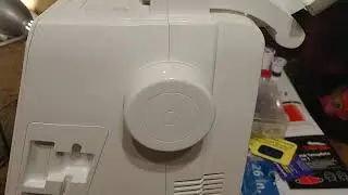 Baby Lock Symphony how to thread machine  and  lock stich and back stitch