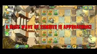 Ancient Egypt , Day 23 - PLANTS VS ZOMBIE 2