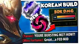 This NEW Pantheon build is STOMPING KOREA...100% FREE WINS 🤣🤣