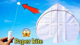 HOW TO MAKE PAPER KITE , BEST KITE MAKING , PATNG KESE BANTE HAI , EASY KITE MAKING