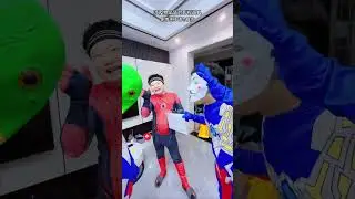 Spiderman Boxing Challenge#spiderman  #cartoon #funny #family