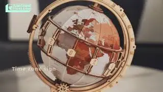Luminous Globe | Robotime ROKR ST003 Curious Discovery Mechanical Puzzle Kit