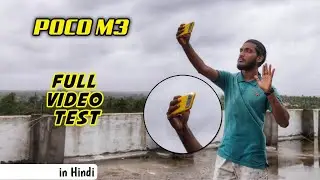 Poco M3 Camera Test in Hindi | Video Camera Test | Techy Shahi
