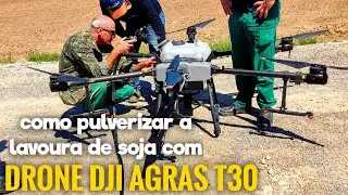 DRONE DE PULVERIZA&Ccedil;&Atilde;O AGR&Iacute;COLA | DJI AGRAS T30 Veja como funciona e quanto custa!