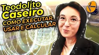 Teodolito Caseiro (Completo!): Como montar um, como usar e diferentes modos de como se calcular.
