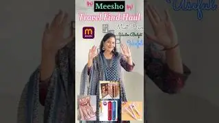 Travel Find Must Have #meeshofinds #travel #musthave #travelfind #meesho #budgetshopping #shorts