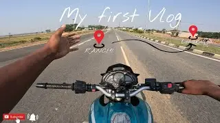My First Vlog || Ranchi To Lohardaga Long Ride 🏍️ Ns 200 @Danyvlogs08