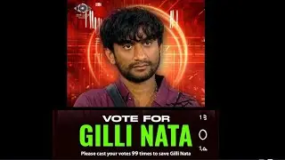 Vote for gilli 🔥 King of Bigboss 🔥🔥🔥