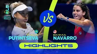 Yulia Putintseva (KAZ) v Emma Navarro (USA) | 2025 Billie Jean King Cup Finals | Match Highlights