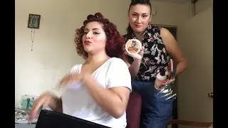 Behind the Scenes Photo Shoot: Classic Pin up Hair,  Make up and Lou Lou Doll Ready!