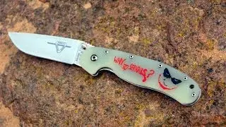 Custom scales for ZT550, ZT560, Spyderco Brad Southard, Ontario RAT model1
