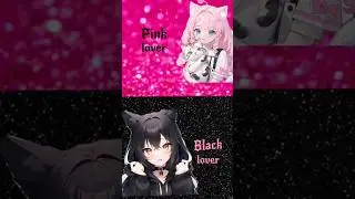 💫pink Vs Black challenge choose your favourite colour comment kijiy🥰#trending #challenge #shorts