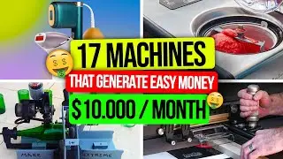 17 BUSINESS IDEAS 2023 | 💵 TOP 17 Machines That GENERATE EASY MONEY