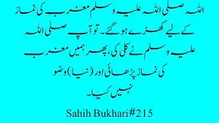 Wuzu, Namaz Aur Azab-e-Qabar Ke Aham Masail | Sahih Bukhari (H 212-216)