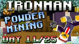 Chill Powder Mining | Come talk to me please | Day 11/25 (Ironman Hypixel Skyblock Live)