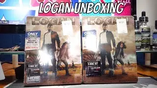 Logan Steelbook 4 Disc Set Blu Ray (4K + Noir) [Best Buy Exclusive]