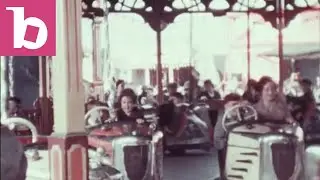 Fairground in England, 1951