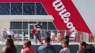 Wilson Football Factory Ribbon Cutting Celebration