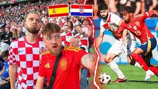 Spanien vs. Kroatien - EM Stadionvlog 🇪🇸🇭🇷 | LAMINE VERZAUBERT EUROPA 😱 | ViscaBarca