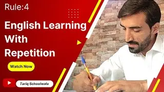 Rule 4 English Learning With Repetition| Key to success is practice| Listening & Speaking |