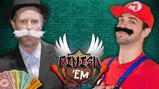 Monopoly vs Mario // FINISH 'EM! (ft. Stephan Bouwman)