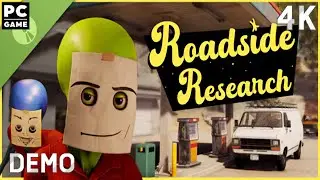 Roadside Research Demo Gameplay 4K PC Game No Commentary