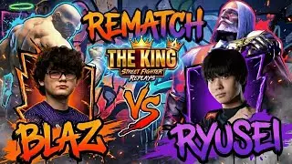 🔥 SF6 ▰ REMATCH BLAZ (Sagat) vs RYUSEI (Jp) ▰ Street Fighter 6 | High-Level Set 🔥