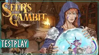 Seer's Gambit an RPG roguelite semi-autobattler