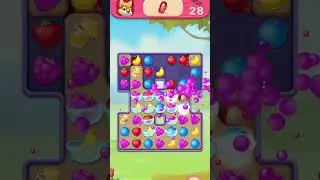 Fruit link line blast walkthrough gameplay #games #fruitlink #fruitcutting