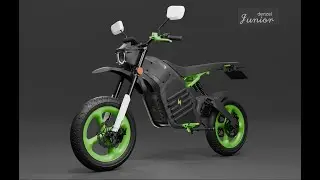 Carbon Fiber Electric Motorcycle Denzel Junior