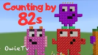 Counting by 82s Song | Minecraft Numberblocks | Skip Counting Songs for Kids