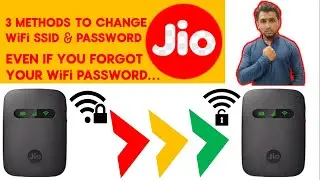 Jio wifi Password Change with 3 different still if you forgot password