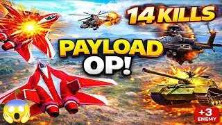 Fighter Jet OP 😱 Payload Mode Full Gameplay | BGMI / PUBG