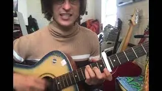 clews lean across - guitar tutorial