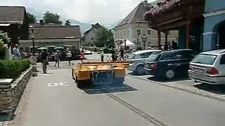 Ennstal Classic 2010: BMW V12 LMR and Porsche 917/10 TC revving !! very loud!!