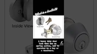 What Is A Deadbolt?