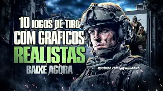 10 JOGOS DE TIRO ULTRA REALISTAS PARA PS5, XBOX SERIES e PC