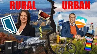 Urban-Rural divide in Alberta. What is it? And what's causing it?