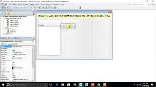 HOW TO ADD DATA FROM TEXTBOX TO LISTBOX EXCEL VBA
