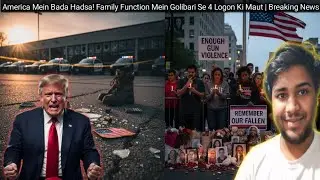 ​America Mein Bada Hadsa! Family Function Mein Golibari Se 4 Logon Ki Maut | Breaking News