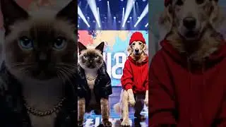 Can You Beat This Dog and Cat Duo Dance?