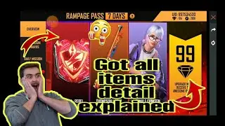 #elitepass Rampage Pass Detail Explained ⎜ rampage pass full details ⎜ rampage pass event today.