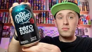 Drink Review - Dr. Pepper: Cherry; Zero sugar (USA)