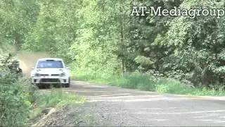 29.6.2012 Sebastien Ogier testing VW Polo WRC, Finland